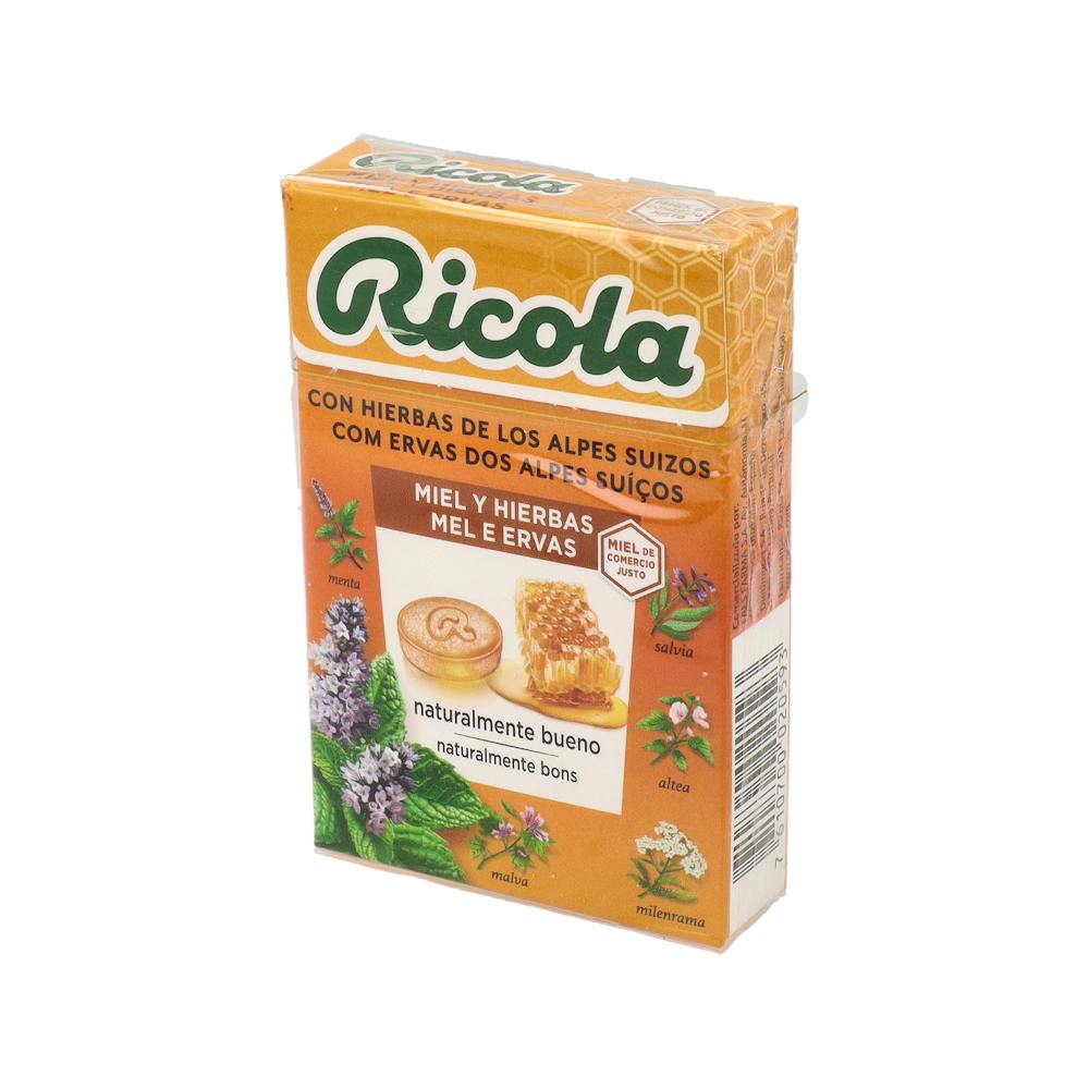 Ricola Caramelos sin Azúcar Miel y Hierbas 50 g