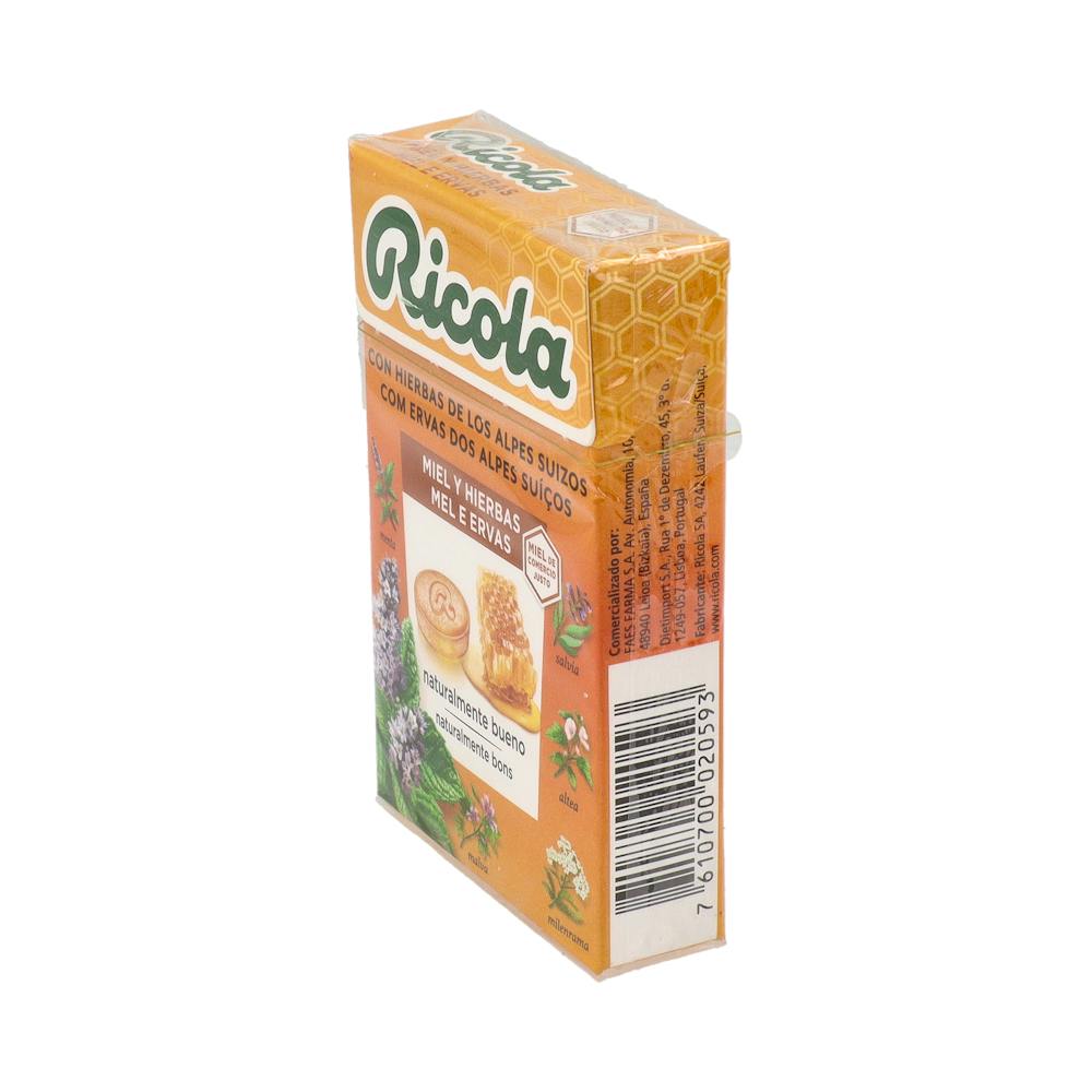 Ricola Caramelos sin Azúcar Miel y Hierbas 50 g