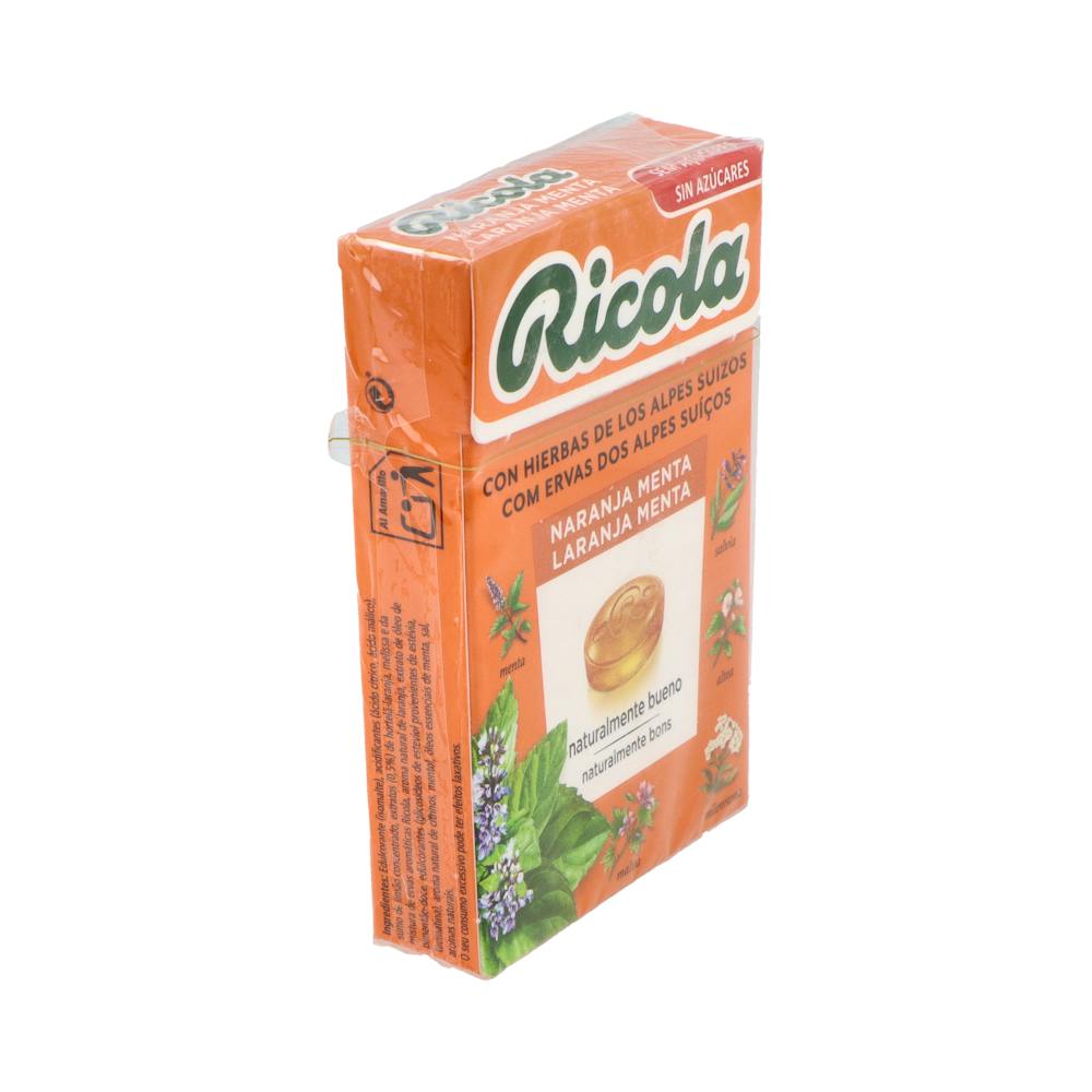 Ricola Caramelos sin Azúcar Naranja 50 g