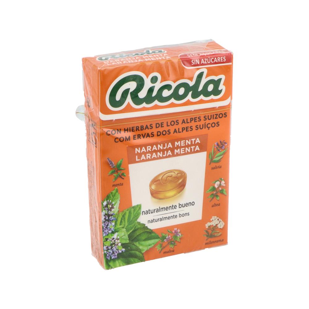 Ricola Caramelos sin Azúcar Naranja 50 g