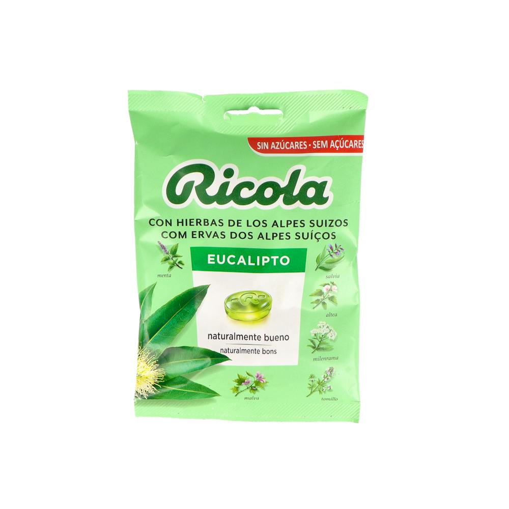 Ricola Caramelos sin Azúcar Eucalipto 70 g