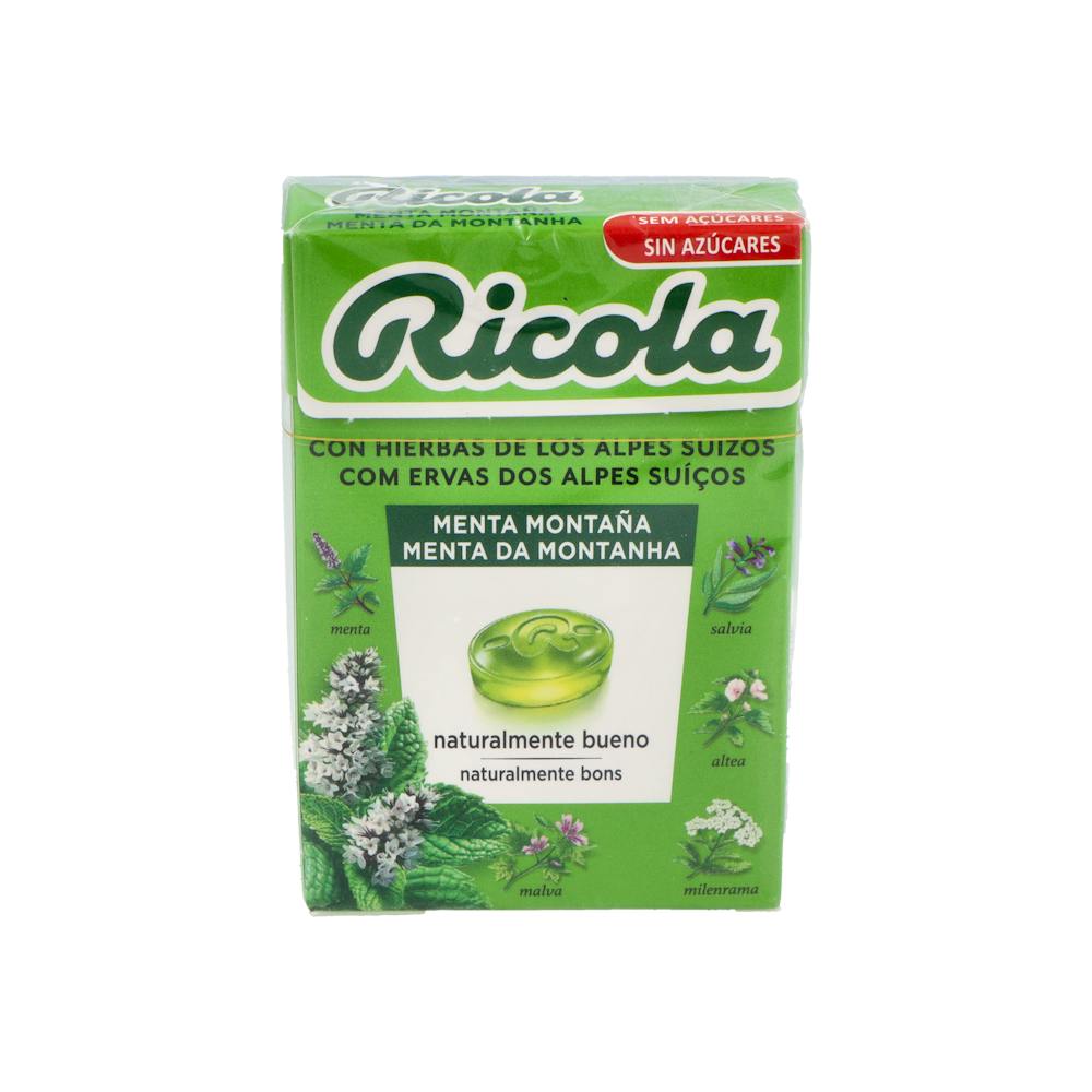 Ricola Caramelos sin Azúcar Menta de Montaña 50 g