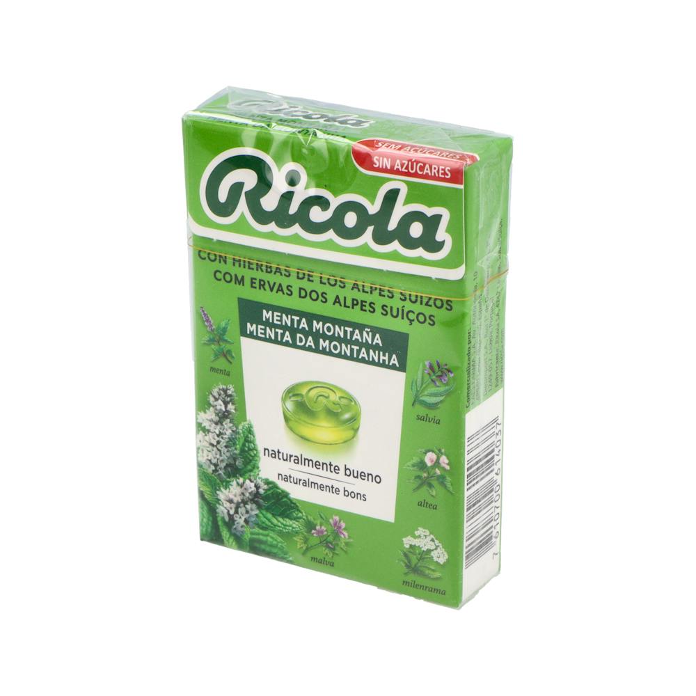 Ricola Caramelos sin Azúcar Menta de Montaña 50 g