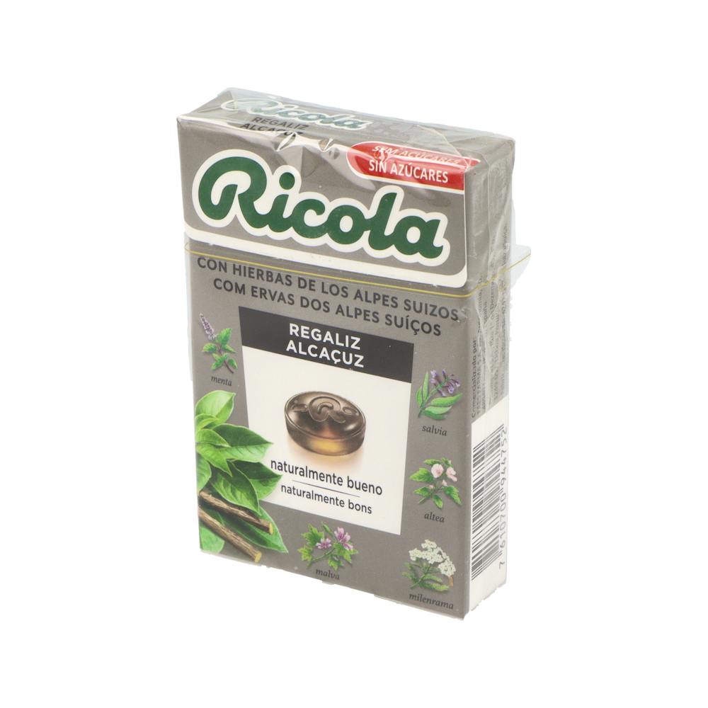 Ricola Caramelos sin Azúcar Regaliz 50 g