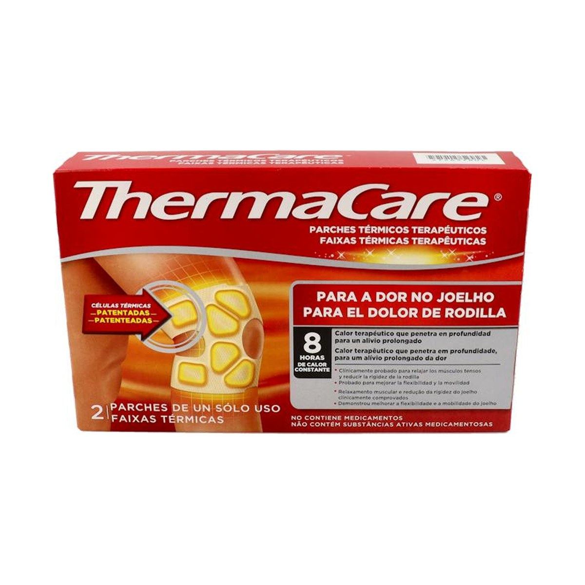 ThermaCare Parches Térmicos Rodilla 2 Unidades