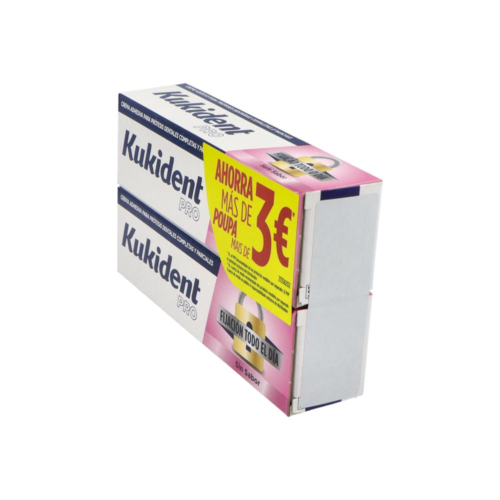 Kukident Fijación Todo el Día Neutro Duo 2 x 47 g