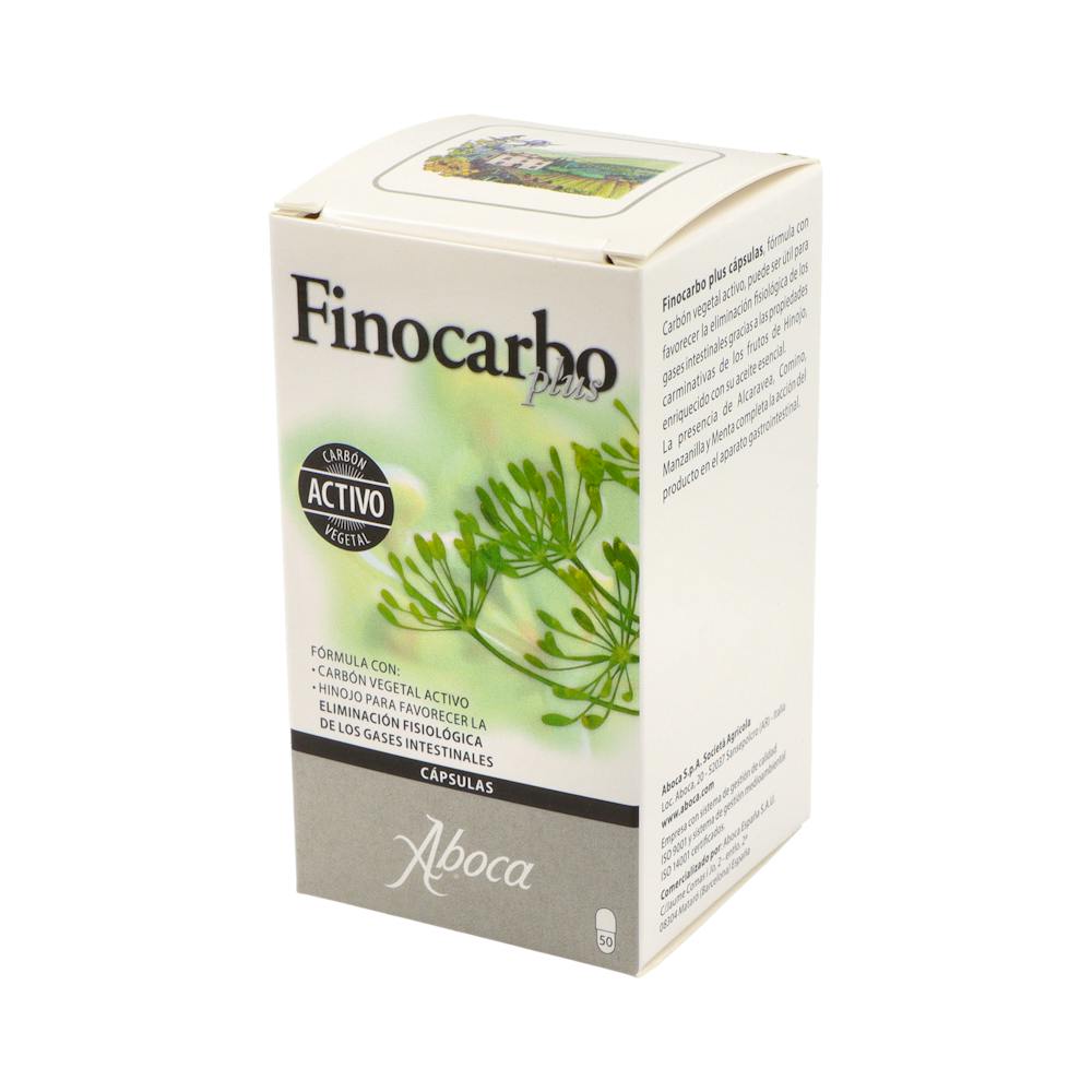 Aboca Finocarbo Plus Gases e Hinchazón 50 Cápsulas
