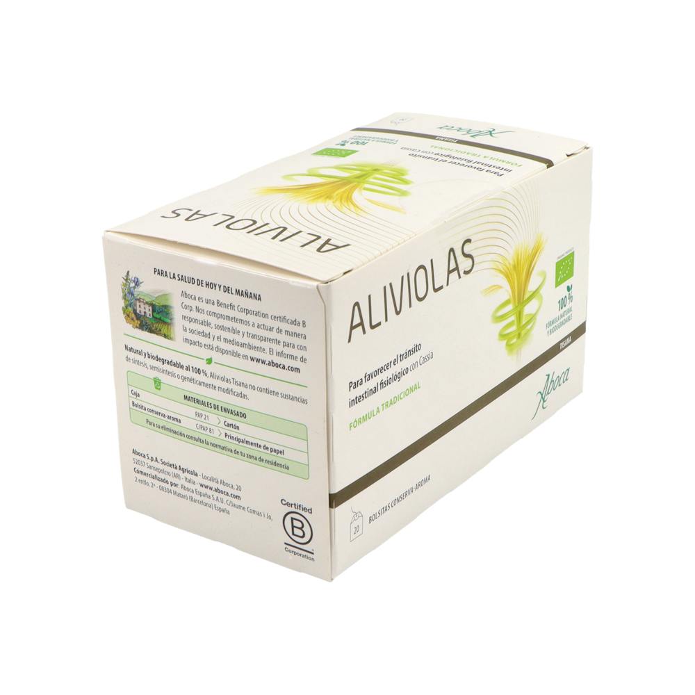 Aboca Aliviolas Bio Tisana 20 Filtros