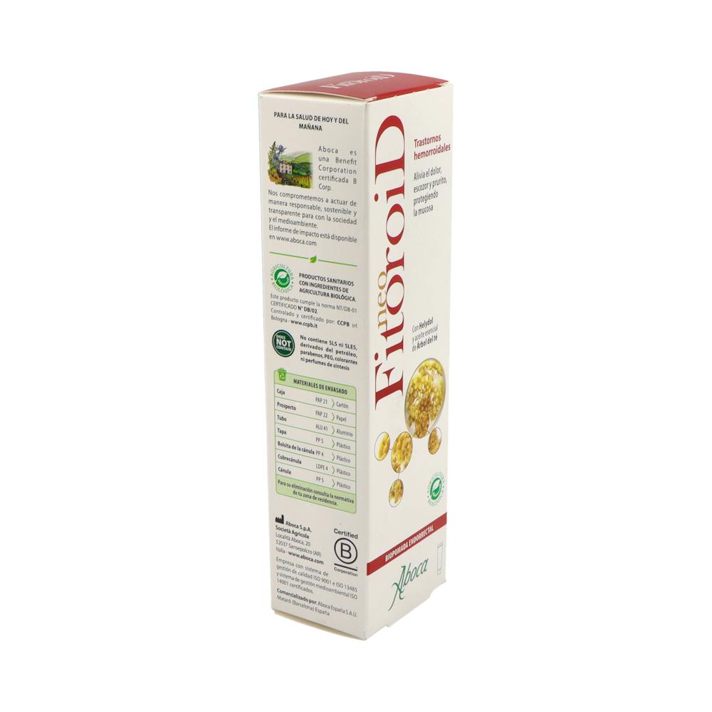 Aboca NeoFitoroid Biopomada Endorrectal Hemorroides 40 ml