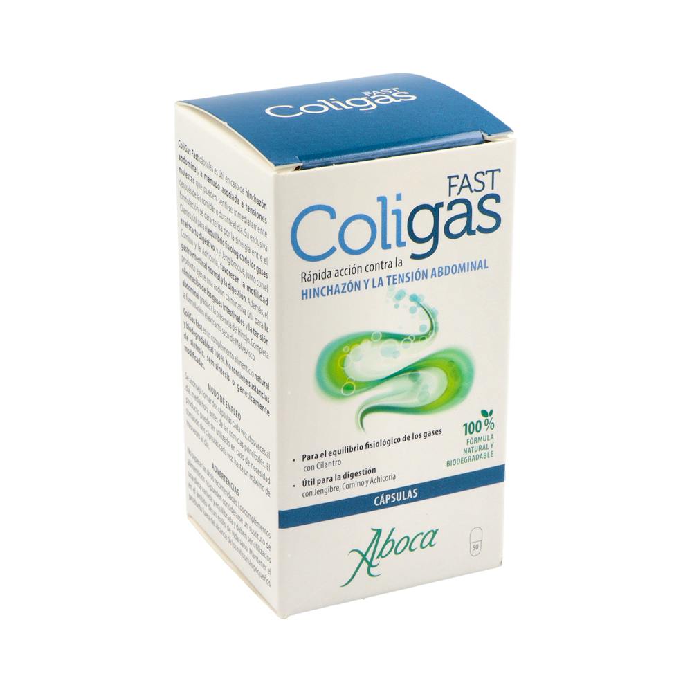 Aboca ColiGas Fast Gases e Hinchazón 50 Cápsulas