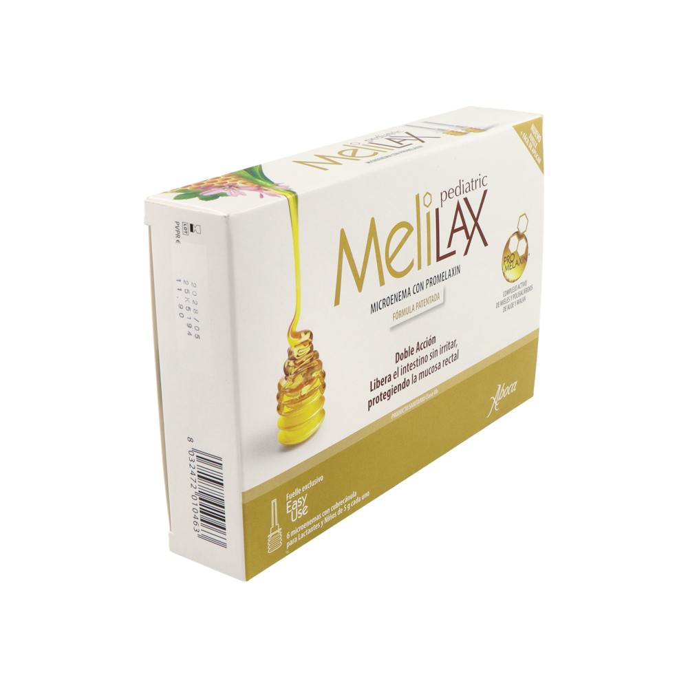 Aboca Melilax Pediatric Microenemas Niños 6 x 5 g