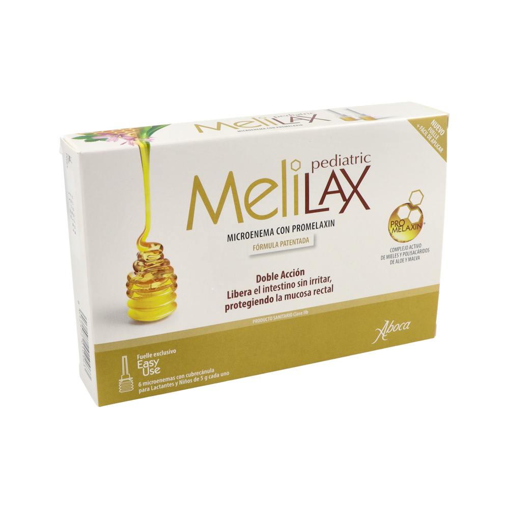 Aboca Melilax Pediatric Microenemas Niños 6 x 5 g