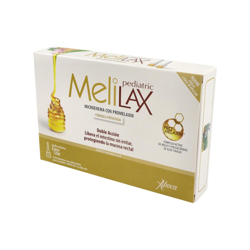 Aboca Melilax Pediatric Microenemas Niños 6 x 5 g