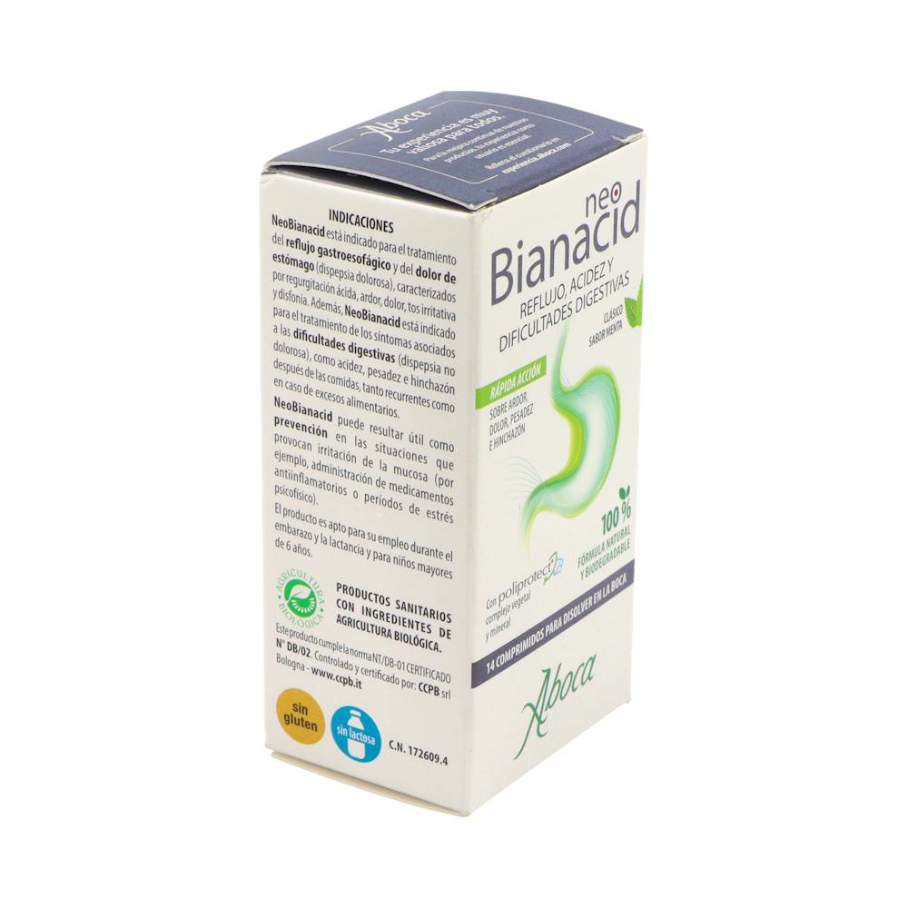 Aboca NeoBianacid Acidez y Reflujo 14 Comprimidos Masticables