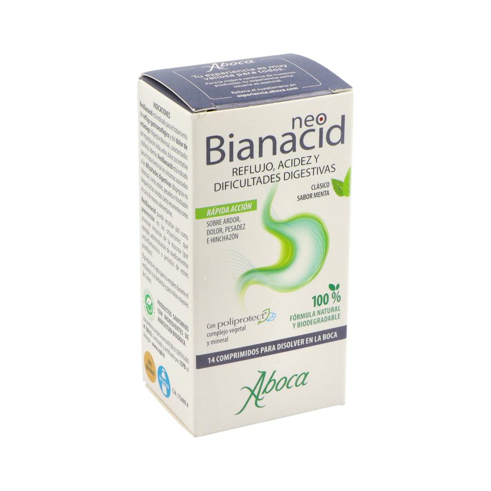 Aboca NeoBianacid Acidez y Reflujo 14 Comprimidos Masticables