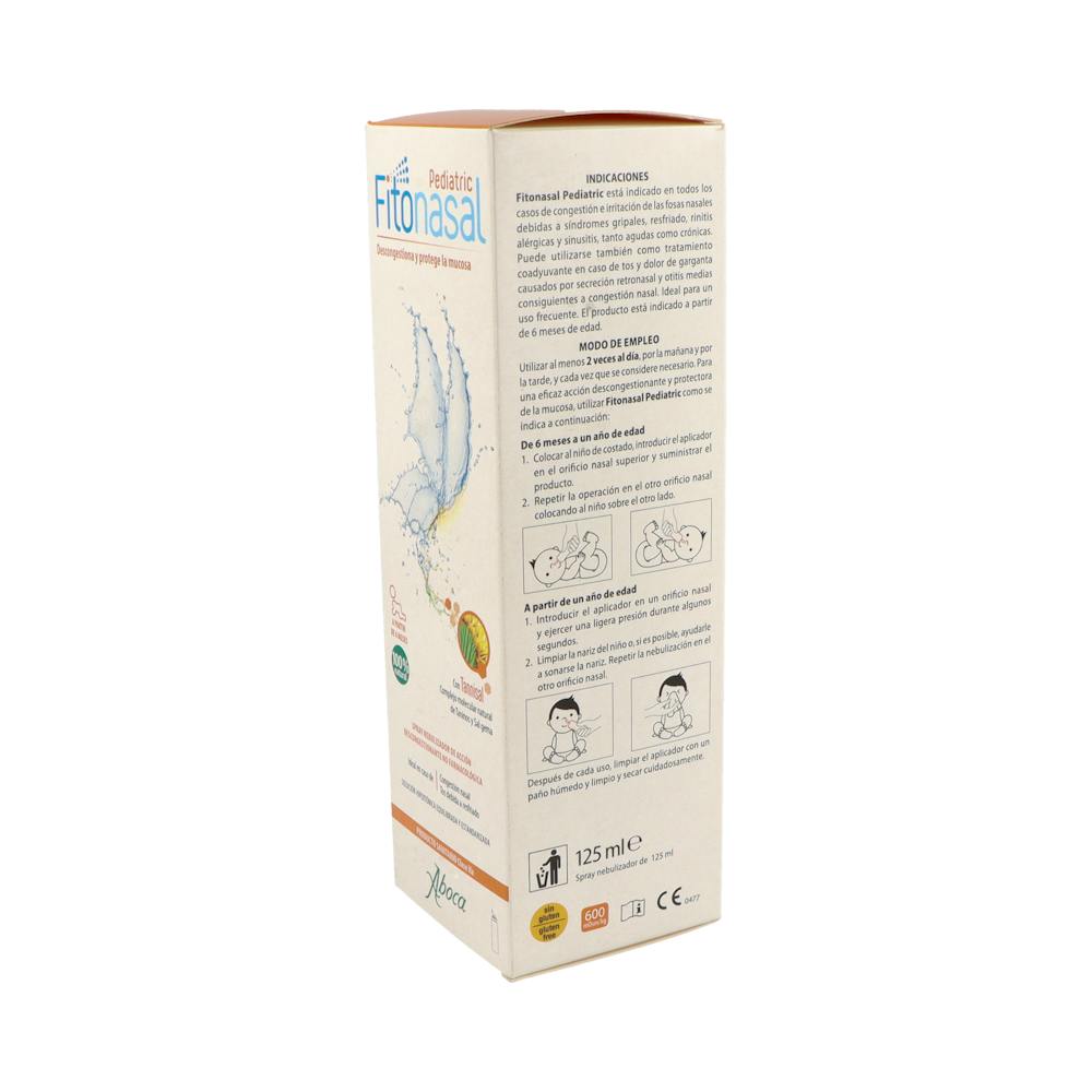 Aboca Fitonasal Pediatric Spray Nasal Nebulizador 125 ml