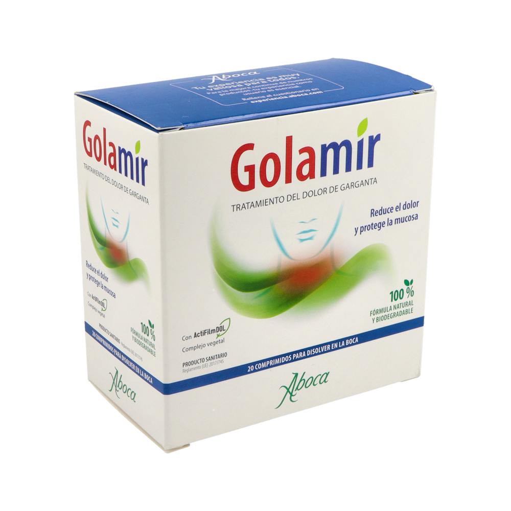 Aboca Golamir 2Act Garganta 20 Comprimidos