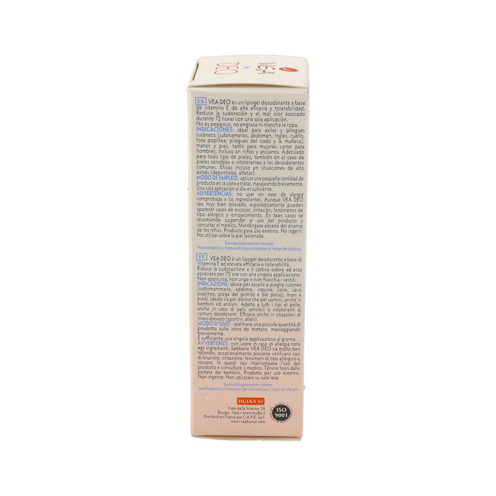 Vea Deo Lipogel Desodorante con Vitamina E 30 ml