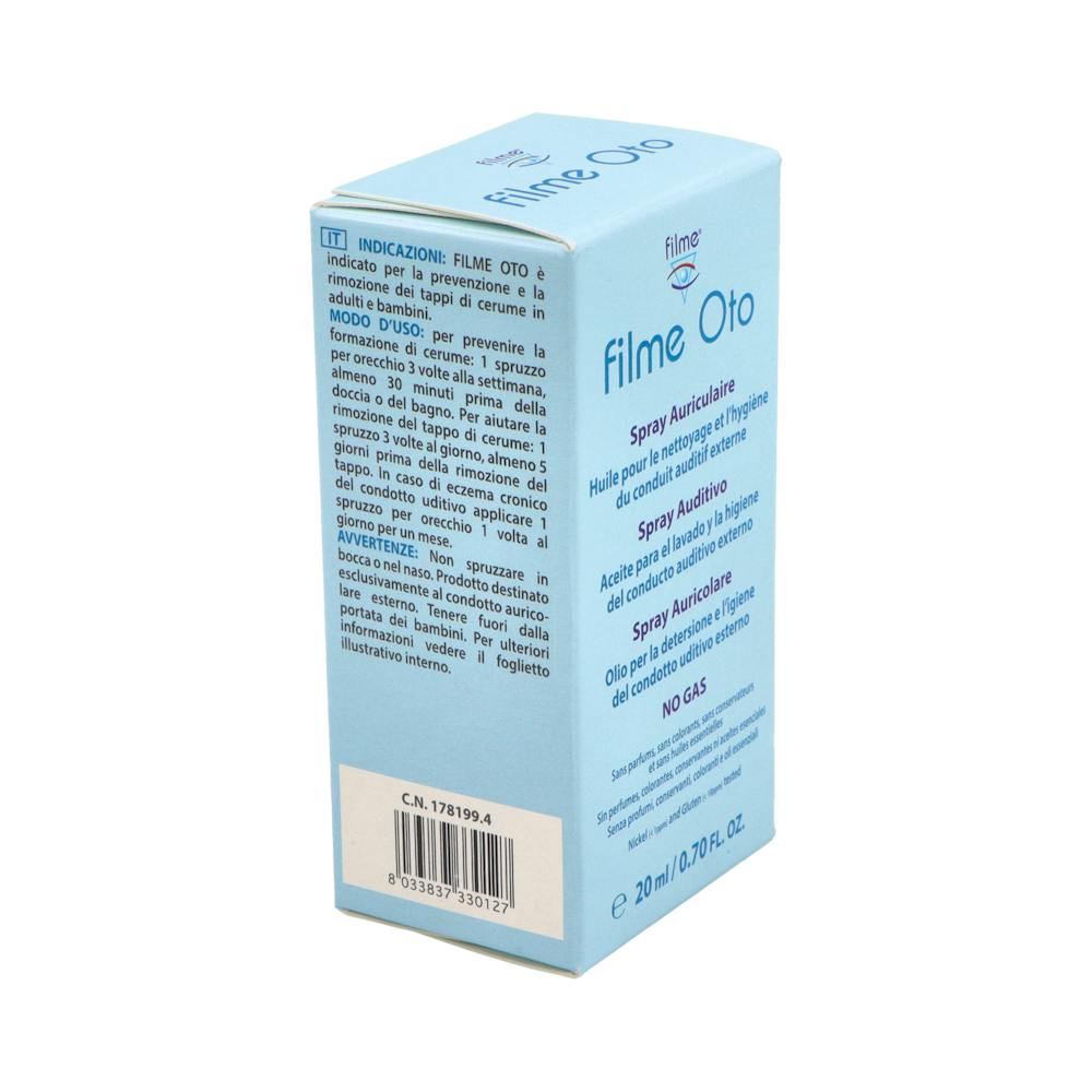 Filme Oto Spray Auricular Higiene del Oído 20 ml