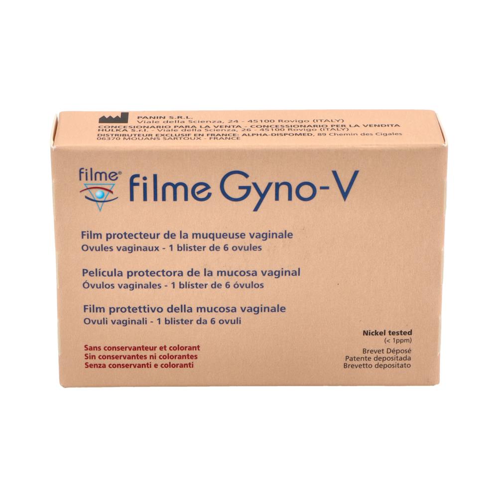 Filme Gynov Óvulos Vaginales 6 Unidades