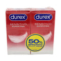 Durex Sensitivo Contacto Total Preservativos Duplo 24 Unidades