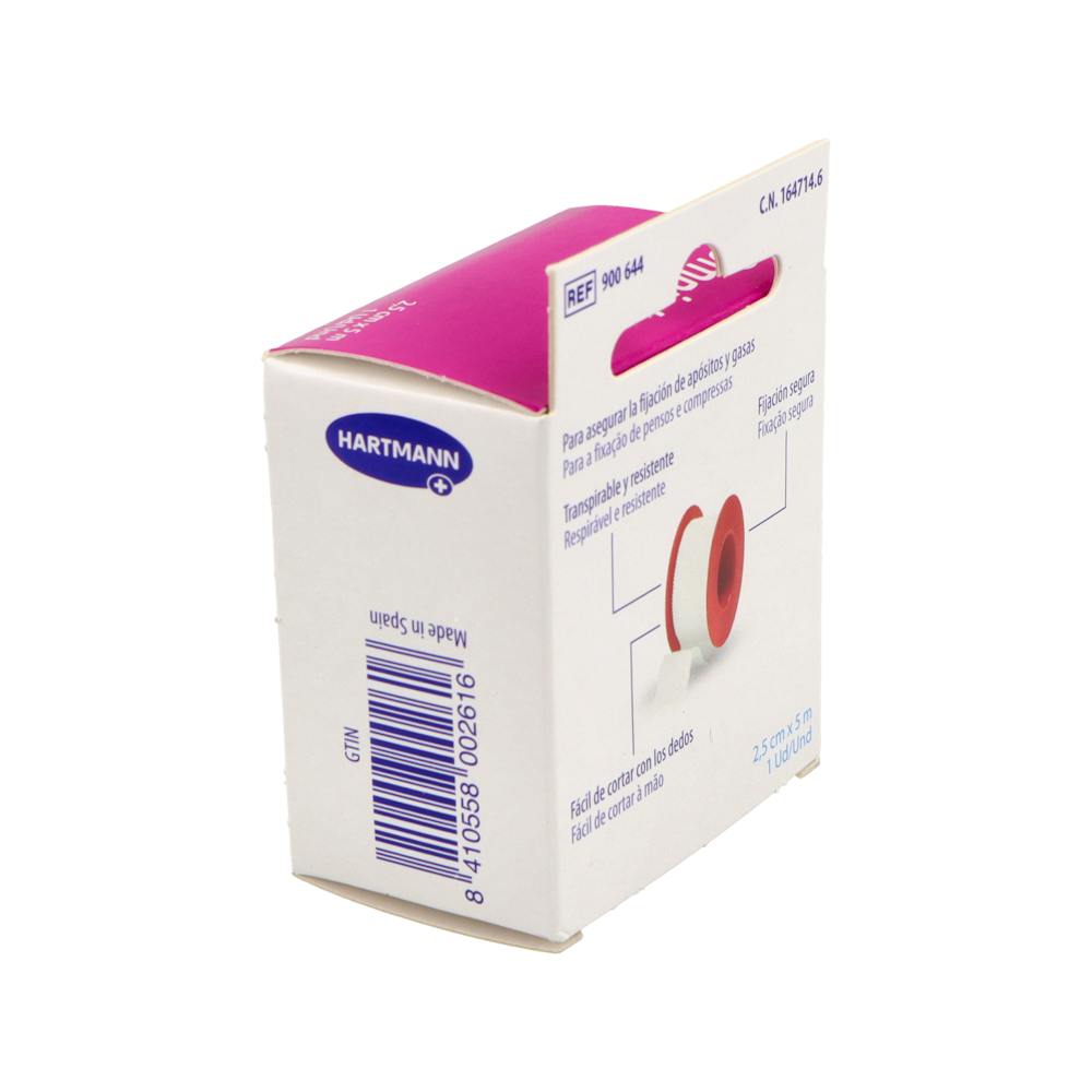 Hartmann Omniplast Esparadrapo Tejido Blanco 5 m x 2,5 cm