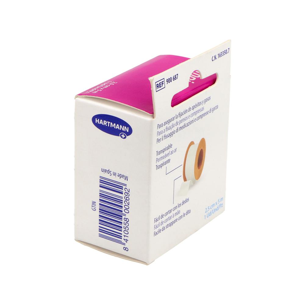 Hartmann Omnipor Esparadrapo Hipoalergénico Papel 5 m x 2,5 cm