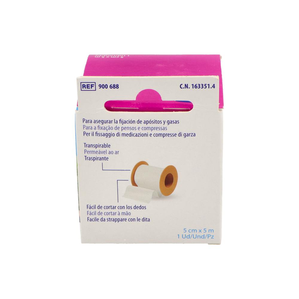 Hartmann Omnipor Esparadrapo Hipoalergénico Papel 5 m x 5 cm