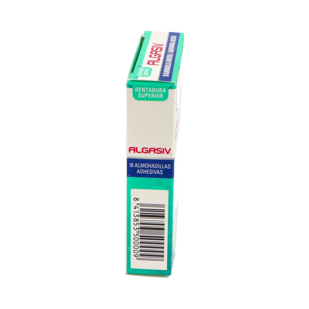 Algasiv Almohadillas Adhesivas Dentadura Superior
