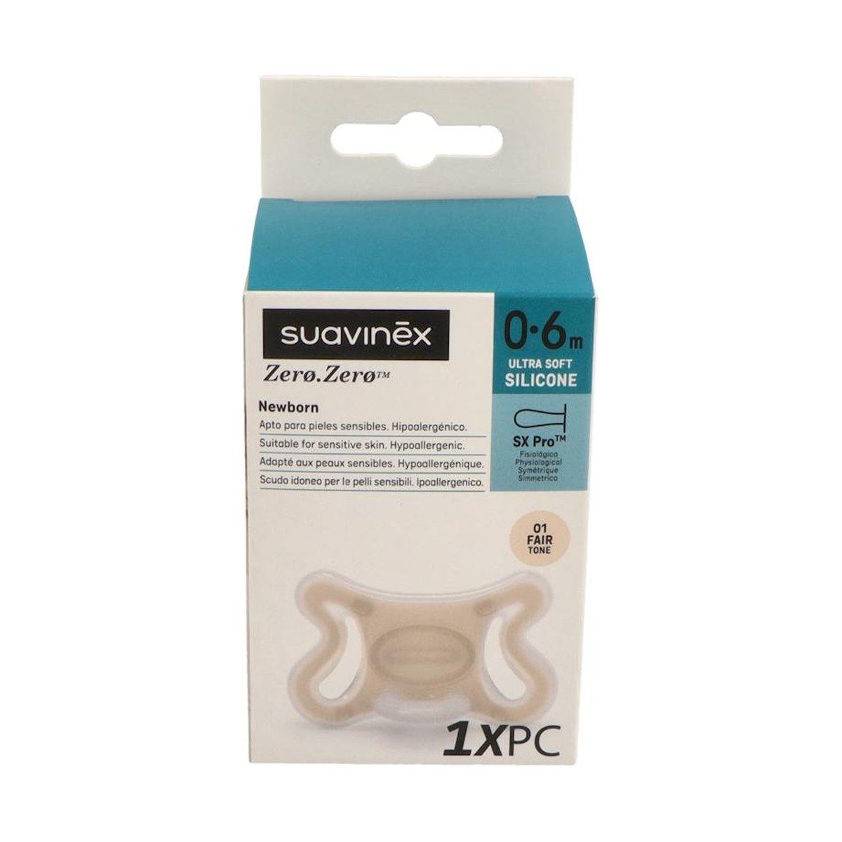 Suavinex SX Pro Zero Zero Chupete Fisiológico 0-6 Meses