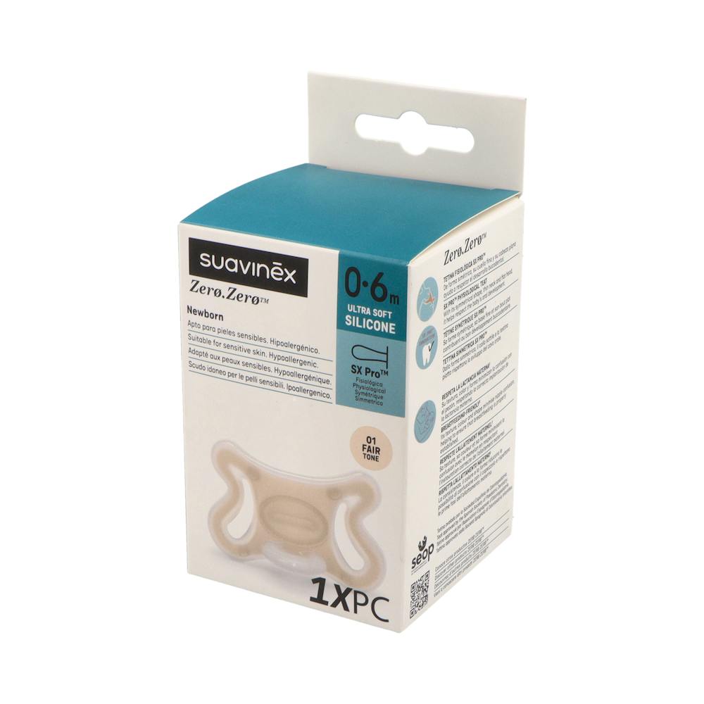 Suavinex SX Pro Zero Zero Chupete Fisiológico 0-6 Meses
