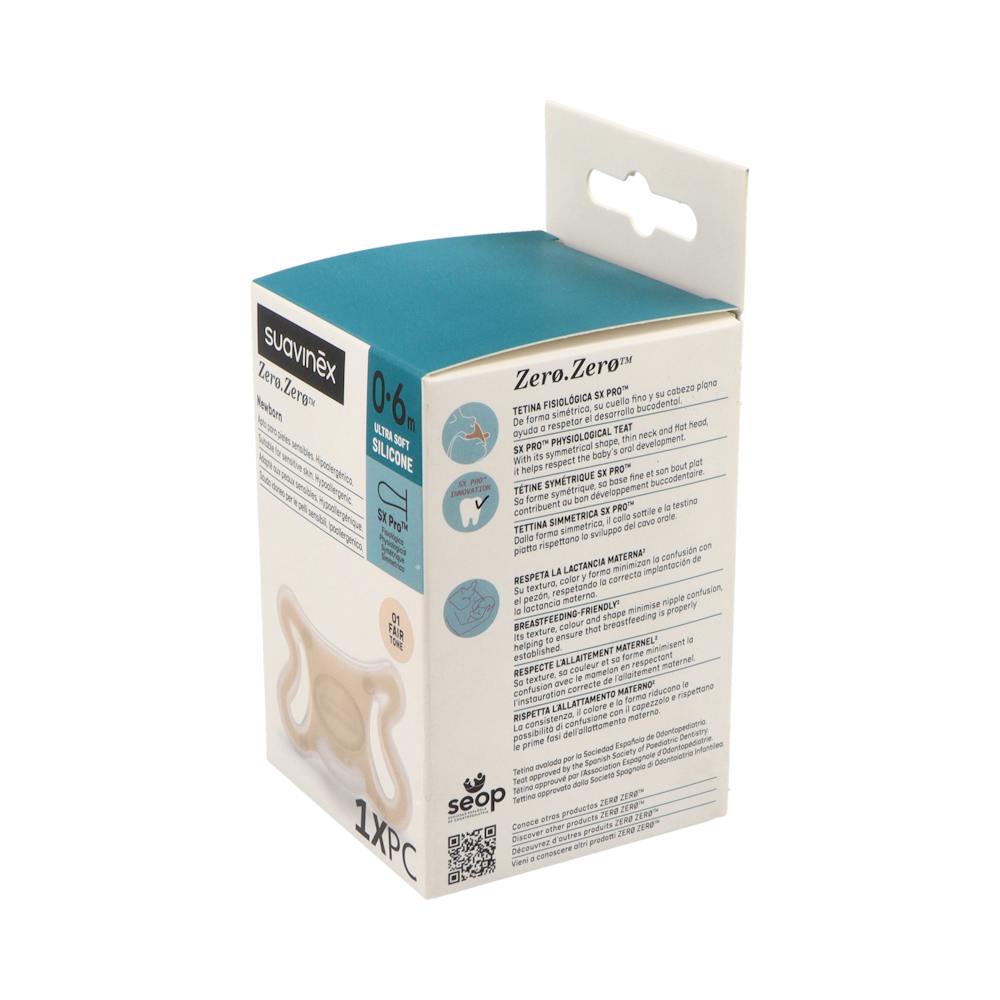 Suavinex SX Pro Zero Zero Chupete Fisiológico 0-6 Meses