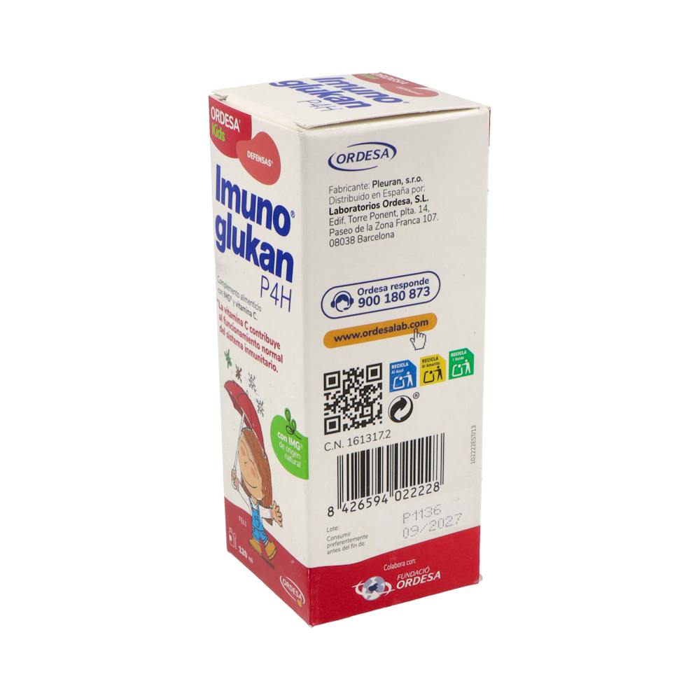 Imunoglukan P4H Jarabe Infantil 120 ml