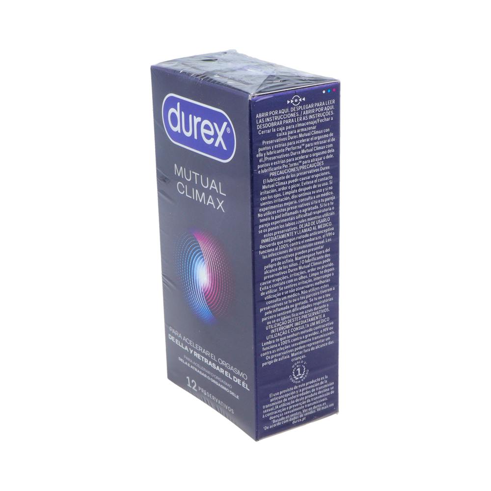 Durex Mutual Climax Preservativos 12 Unidades
