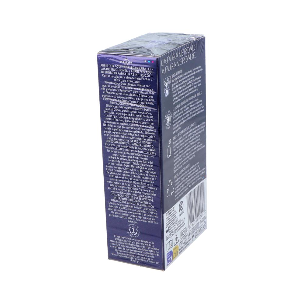 Durex Mutual Climax Preservativos 12 Unidades