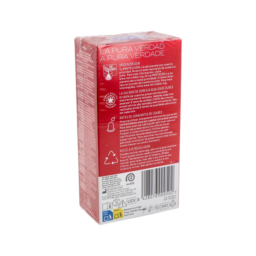 Durex Sensitivo Contacto Total Preservativos 12 Unidades