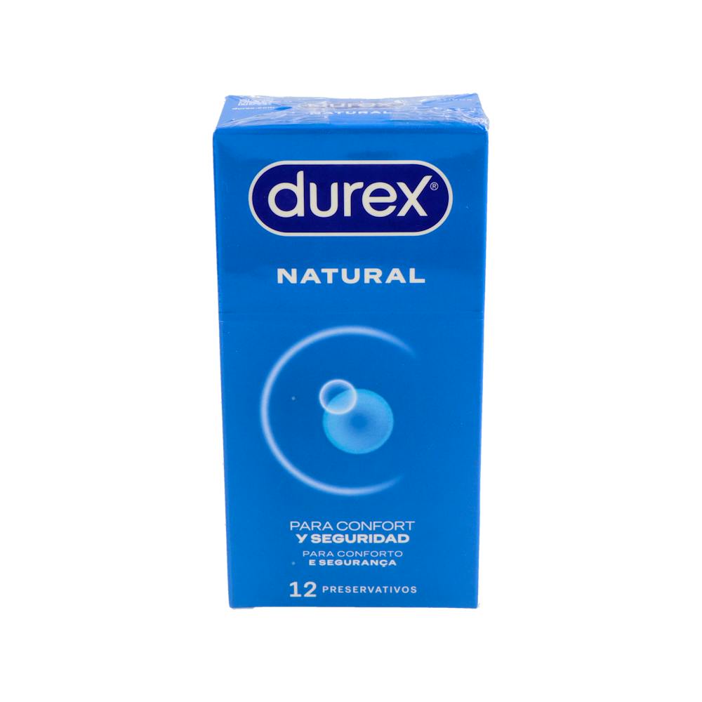 Durex Natural Plus Preservativos 12 Unidades