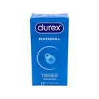 Durex Natural Plus Preservativos 12 Unidades