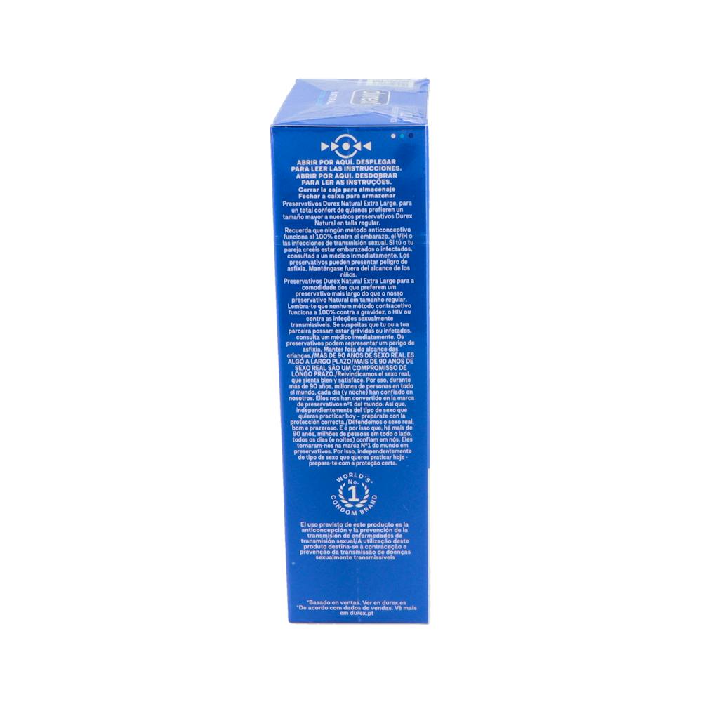 Durex Natural XL Preservativos