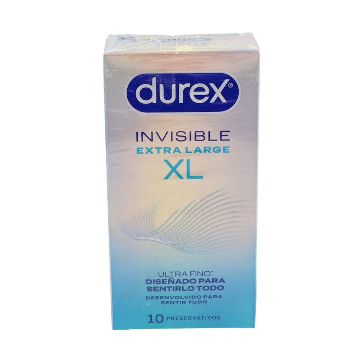 Durex Invisible XL Preservativos 10 Unidades