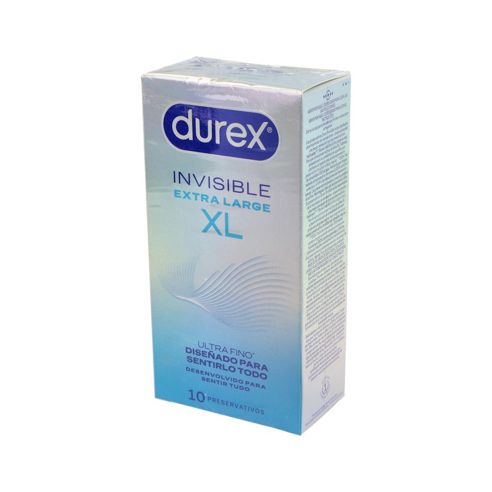 Durex Invisible XL Preservativos 10 Unidades