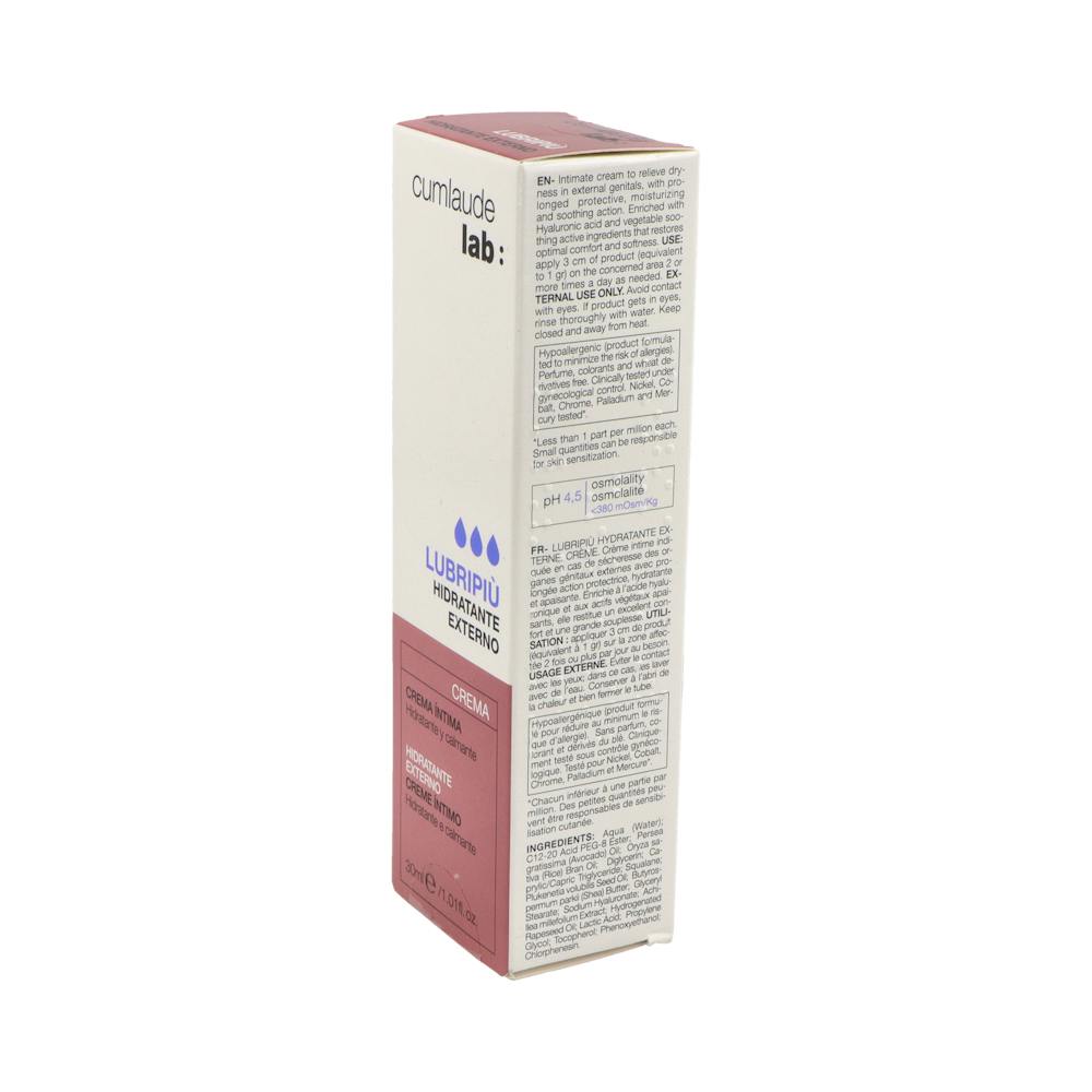 Cumlaude Lab Lubripiù Crema Íntima Sequedad Vulvar 30 ml