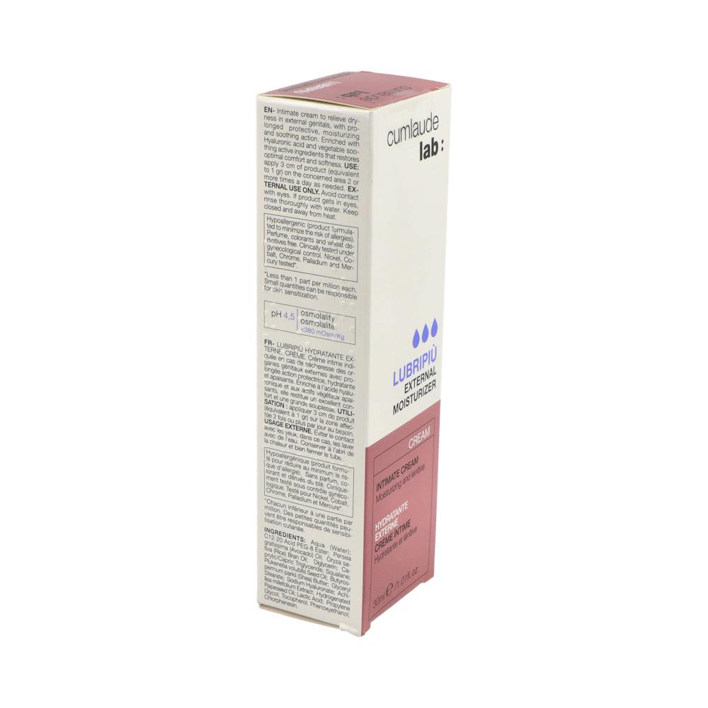 Cumlaude Lab Lubripiù Crema Íntima Sequedad Vulvar 30 ml