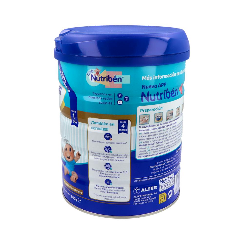 Nutribén Innova 1 Leche para Lactantes 800 g