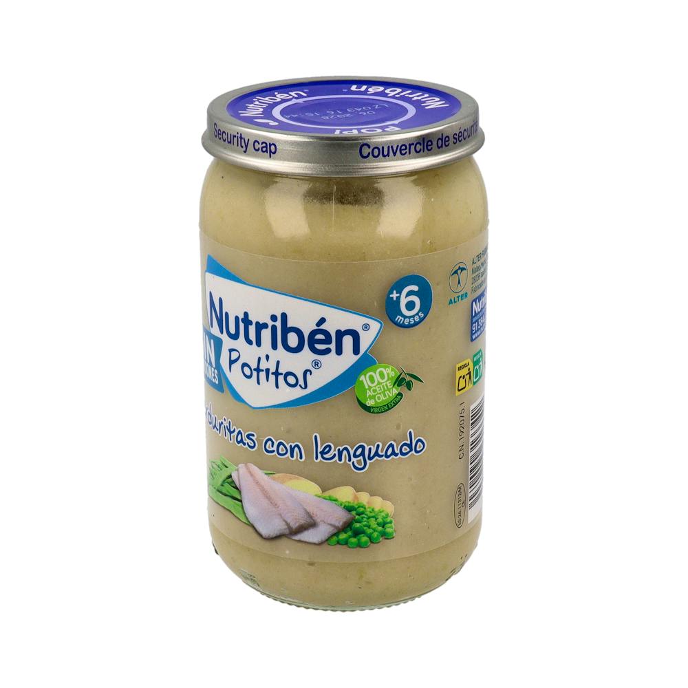 Nutribén Potito Verduritas con Lenguado 235 g
