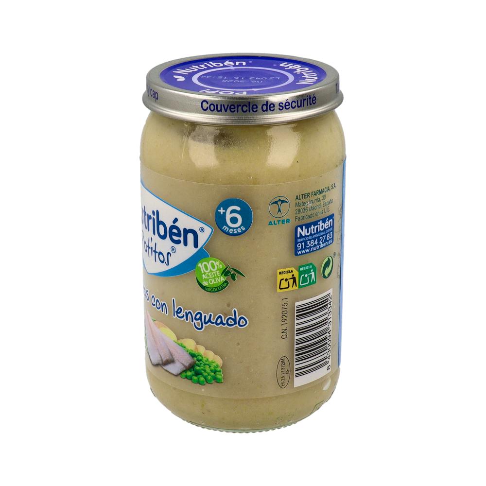 Nutribén Potito Verduritas con Lenguado 235 g