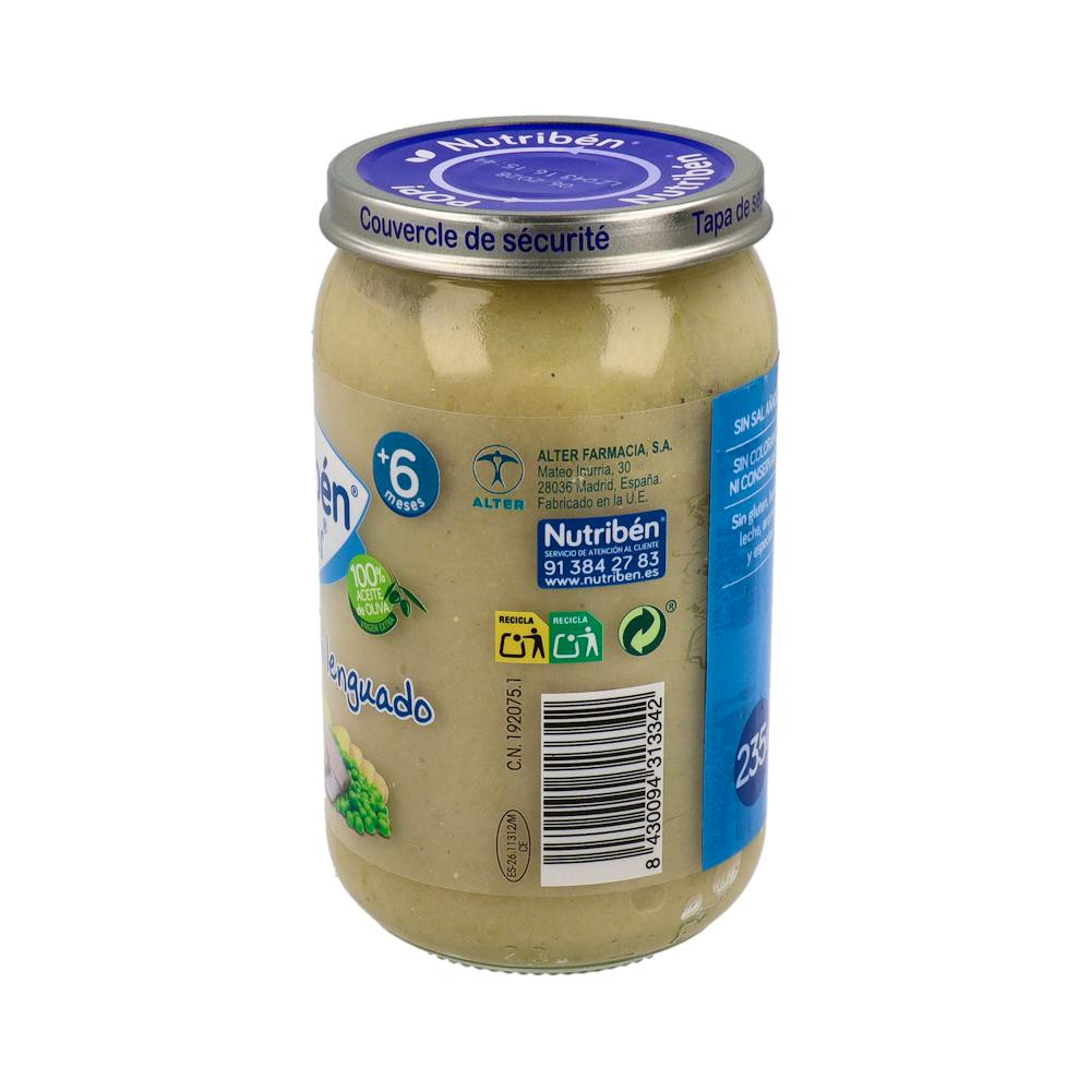 Nutribén Potito Verduritas con Lenguado 235 g
