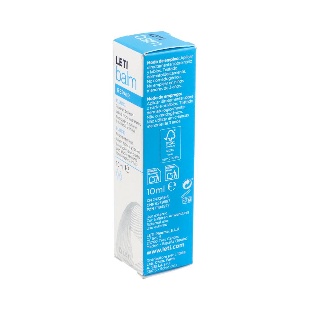 Letibalm Fluido Reparador Nariz y Labios 10 ml