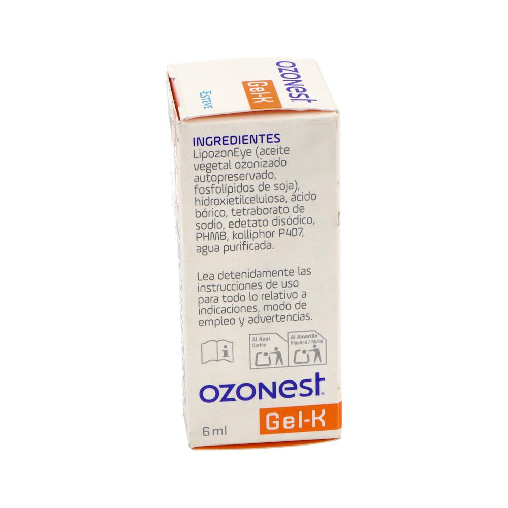 Ozonest Gel K Gel Oftálmico 6 ml