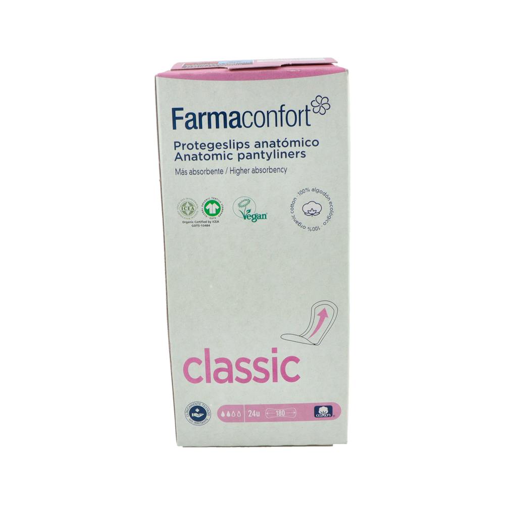 Farmaconfort Protegeslips Hipoalergénicos Classic 24 Unidades